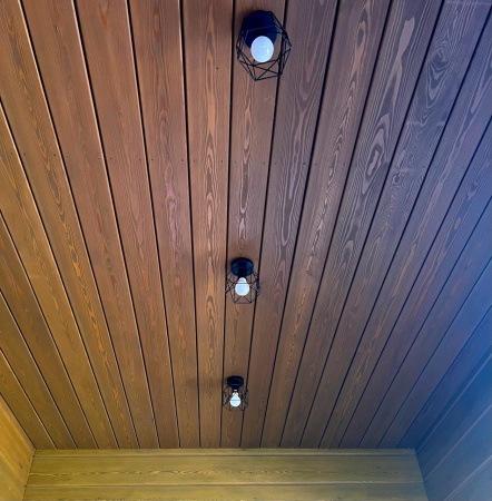 Планкен прямой из лиственницы 20х120 мм сорт А