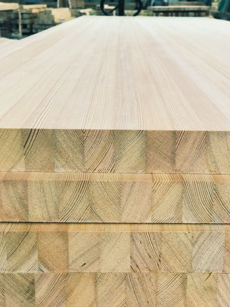 Мебельный щит цельноламельный 40х300 мм сорт Экстра